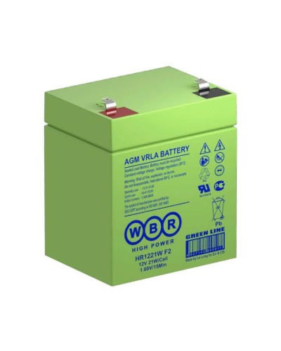 WBR HR1221W F2. Аккумулятор герметичный свинцово-кислотный. WBR в Нефтекамске