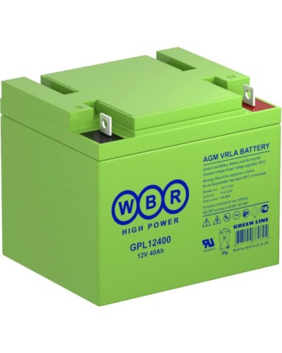 WBR GPL12400. Аккумулятор герметичный свинцово-кислотный. WBR в Нефтекамске