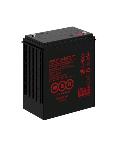 WBR EVX330-6G. Аккумулятор герметичный свинцово-кислотный. WBR в Нефтекамске