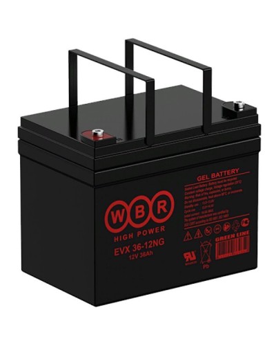 WBR EVX36-12G. Аккумулятор герметичный свинцово-кислотный. WBR в Нефтекамске