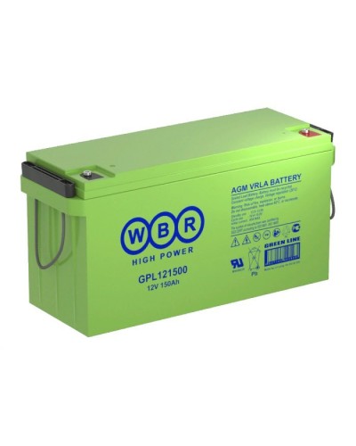 WBR GPL121500. Аккумулятор герметичный свинцово-кислотный. WBR в Нефтекамске