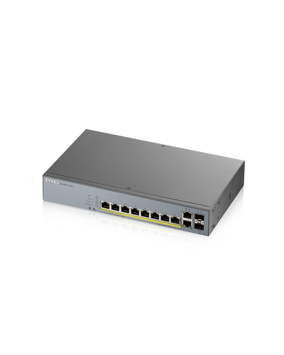 GS1350-12HP-EU0101F. Коммутатор сетевой PoE управляемый L2. ZYXEL в Нефтекамске