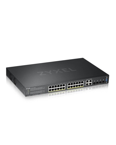 GS2220-28HP-EU0101F. Гибридный L2 коммутатор PoE+. ZYXEL в Нефтекамске
