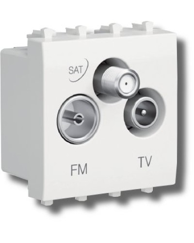 Розетка TV-FM-SAT Avanti 1 модуль ванильная дымка (4405532): Розетка TV-FM-SAT в Нефтекамске