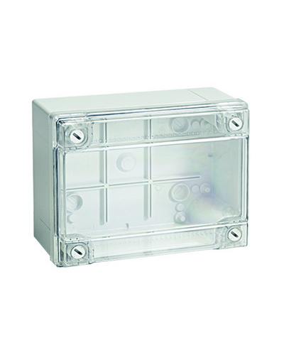 Коробка ответвительная с гладкими стенками IP56, 300х220х120 (54320). Коробка ответвительная с гладкими стенками и прозрачной крышкой. ДКС в Нефтекамске