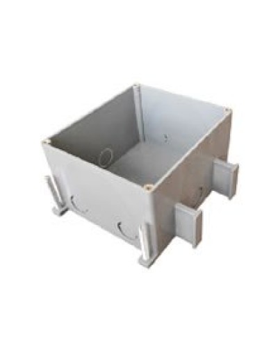 Коробка для люков в пол на 2 поста BOX/2+2ST66 (70125): Коробка для люков в пол на 2 поста 45х45мм + 2 модуля 45х22,5 (70025), пластик в Нефтекамске