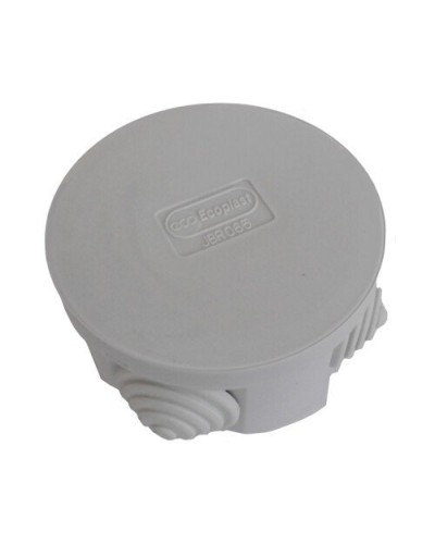Коробка 3001 D70x36, 4 вых, IP55, серая (44001HF). Коробка монтажная. Экопласт в Нефтекамске