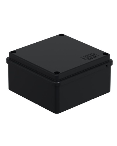 Коробка BJB/JBS100 100х100х55, IP56, черная (44057BL-1). Коробка монтажная. Экопласт в Нефтекамске