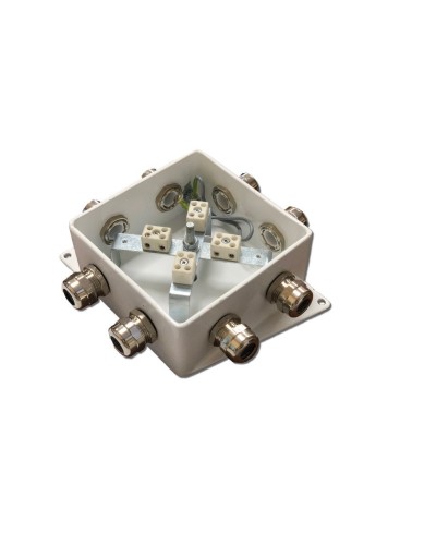 КМ-О (8к)-IP66-120х120, семь вводов: Коробка монтажная огнестойкая в Нефтекамске