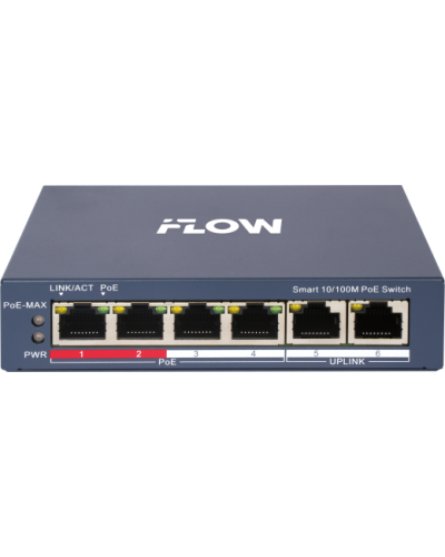 F-SW-EM206POE-VM/L. Коммутатор с POE. i-FLOW в Нефтекамске