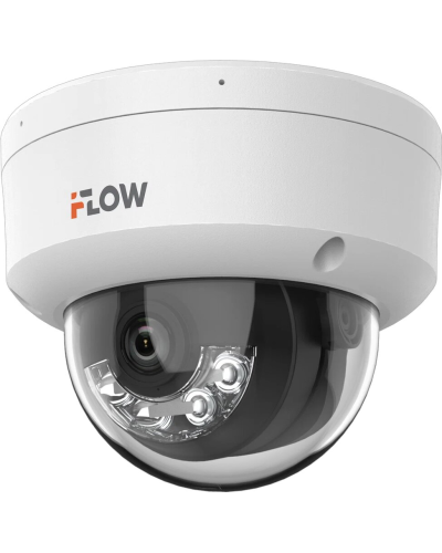 F-IC-2482C2MS(2.8мм). Бюджетная IP-видеокамера купольная. i-FLOW в Нефтекамске