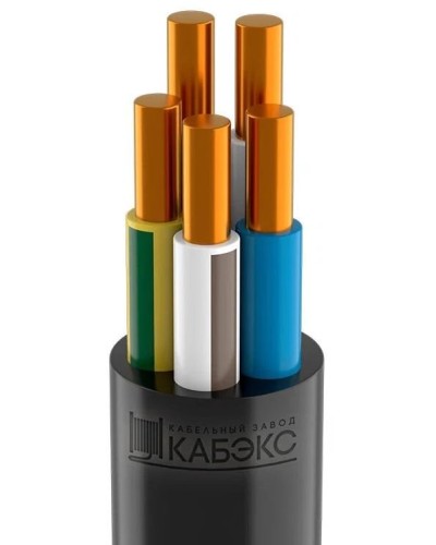 ППГнг(А)-HF 5х10 ОК (N PE) 0,66кВ Кабэкс (ТХМ00132588). Кабель силовой, не распространяющий горение, не содержащих галогенов. Кабэкс в Нефтекамске