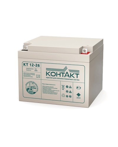 Контакт КТ 12-26. Аккумулятор герметичный свинцово-кислотный. Контакт в Нефтекамске