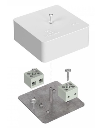 Коробка огнестойкая 75х75х30 (40-0450-FR1.5-4). Коробка огнестойкая для открытой установки. Промрукав в Нефтекамске