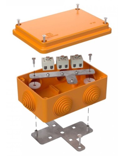 Коробка огнестойкая 120х80х50 (40-0340-FR1.5-6). Коробка огнестойкая для открытой установки. Промрукав в Нефтекамске