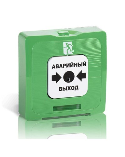 ИР 513-10 исп.1 АВАРИЙНЫЙ ВЫХОД (зелёный). Элемент дистанционного управления. Рубеж в Нефтекамске