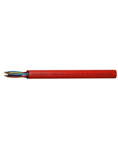 КПСВВнг(А)-LS 3х2х1,5 (Спецкабель). Кабель симметричный для систем сигнализации и управления, групповой прокладки, с пониженным дымо- и газовыделением. Спецкабель в Нефтекамске
