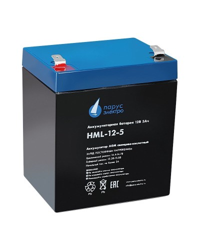HML-12-5. Аккумулятор герметичный свинцово-кислотный. Связь инжиниринг в Нефтекамске
